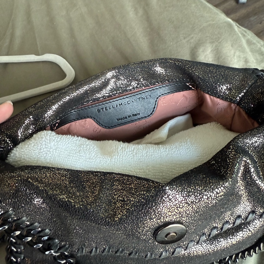 Stella McCartney Falabella Mini Tote w/ Black Chain Women's Bag ✨ 100% Authentic - Picture 8 of 10